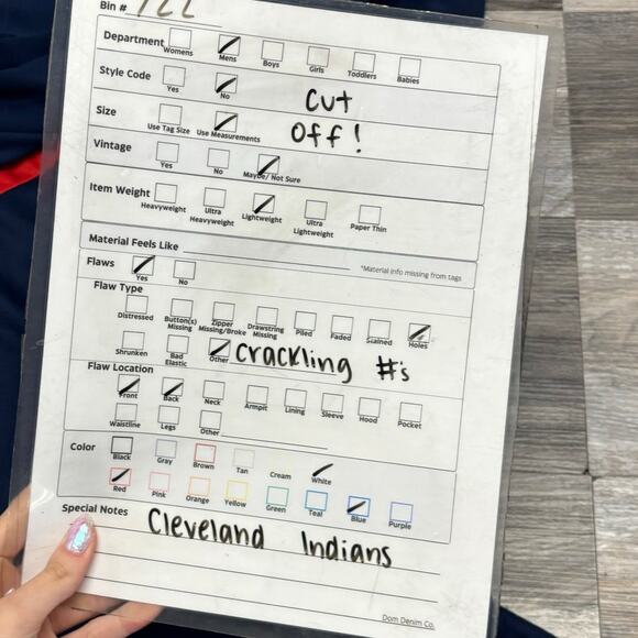 Vintage Y2K Majestic Cleveland Indians #41 Martinez Mens 2XL Button Up Jersey - Picture 8 of 10